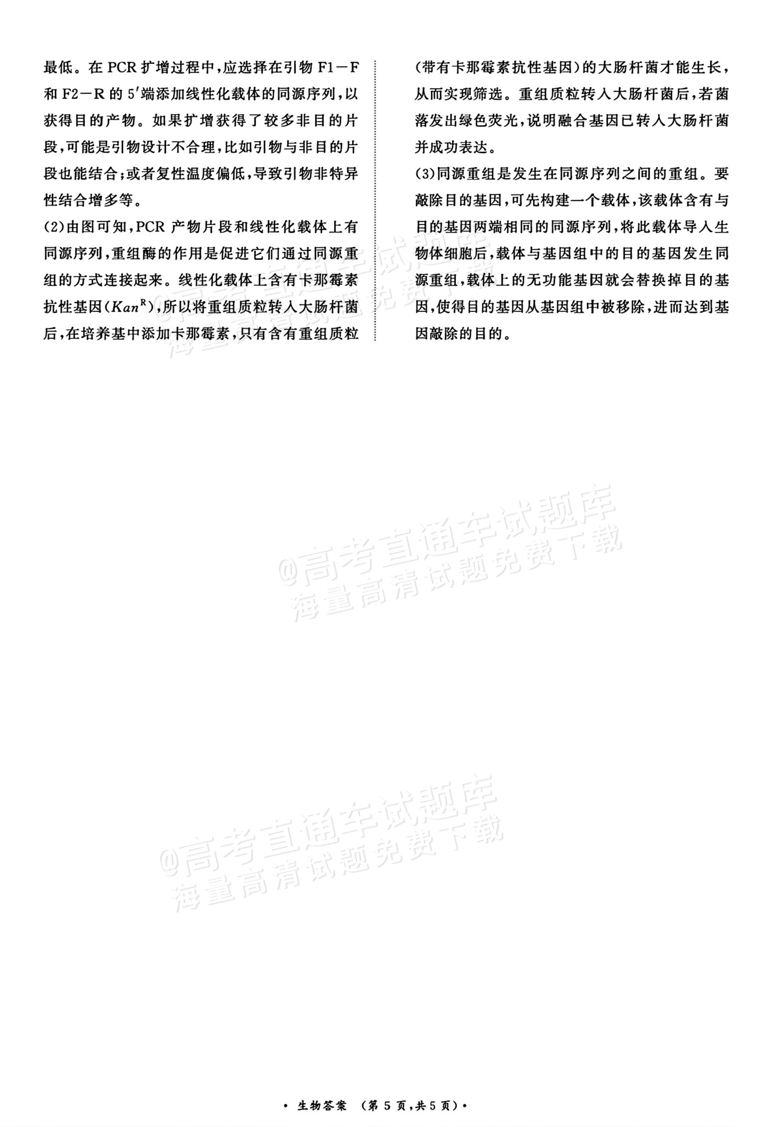 2026河南青桐鸣高三9.28联考生物试题及参考答案 第13页