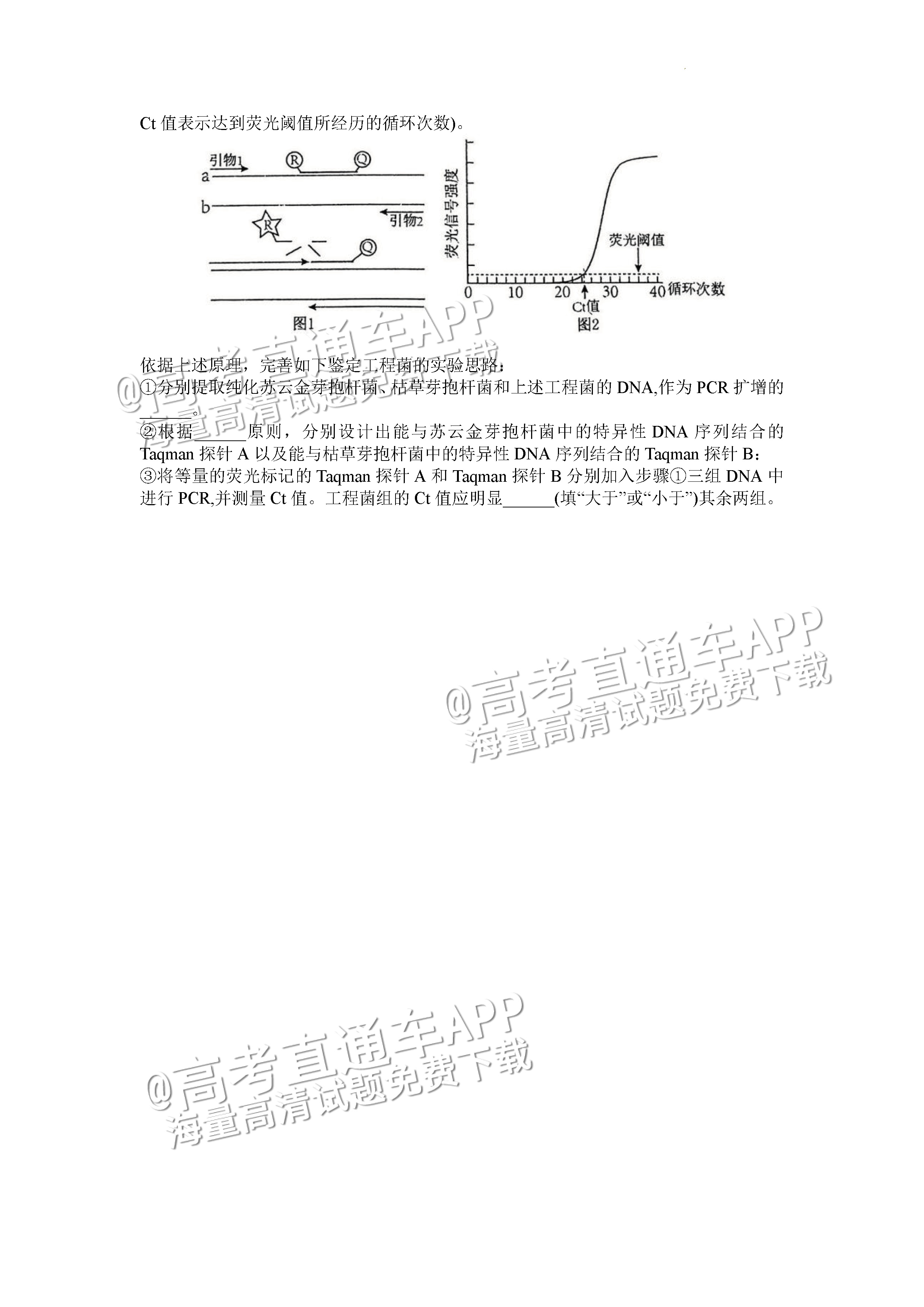 2023重庆八中高三下学期全真模拟考（二模）生物试题及参考答案 第8页