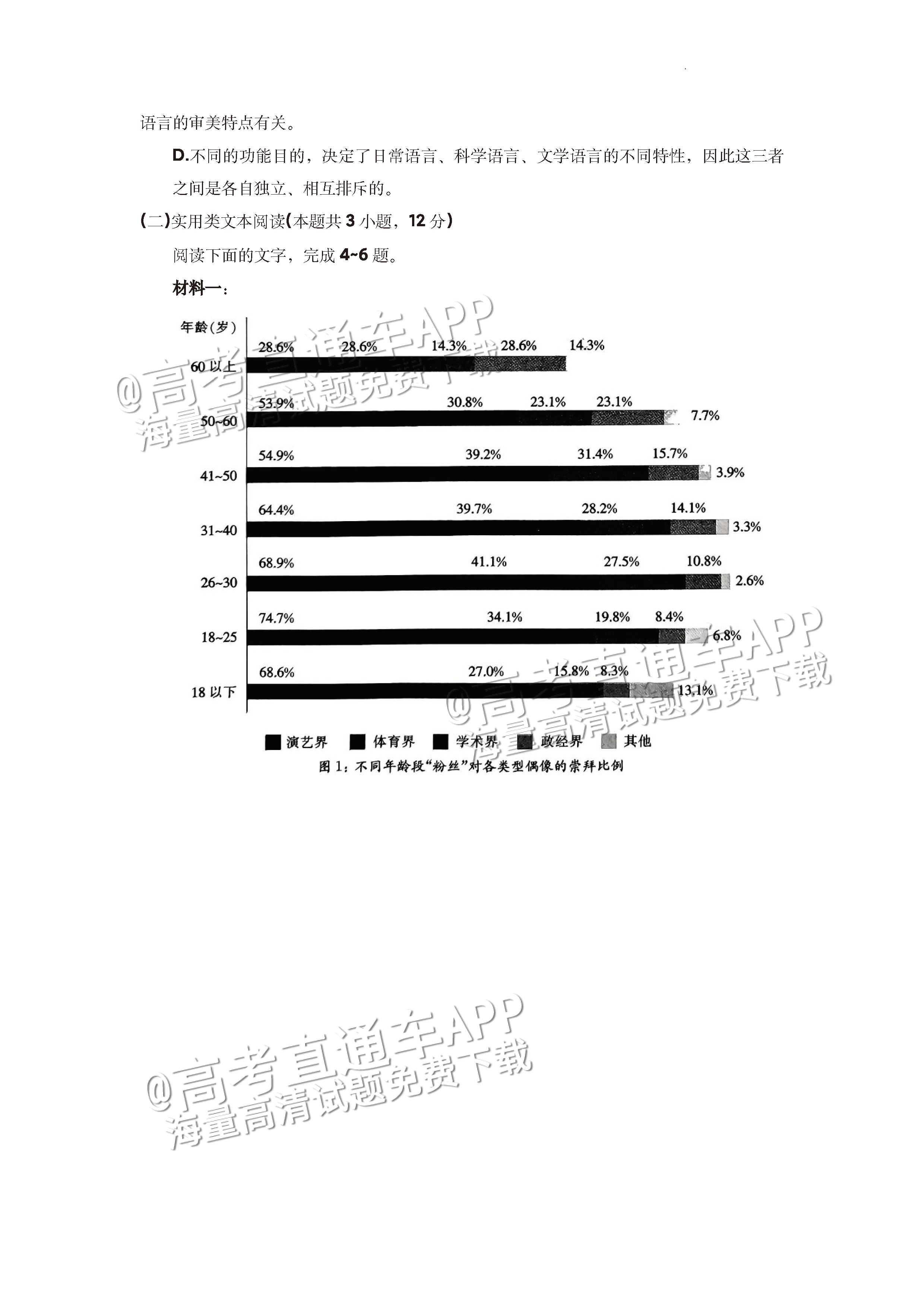 2023河南高三5月大联考（全真模拟6001C）语文试题及参考答案 第3页