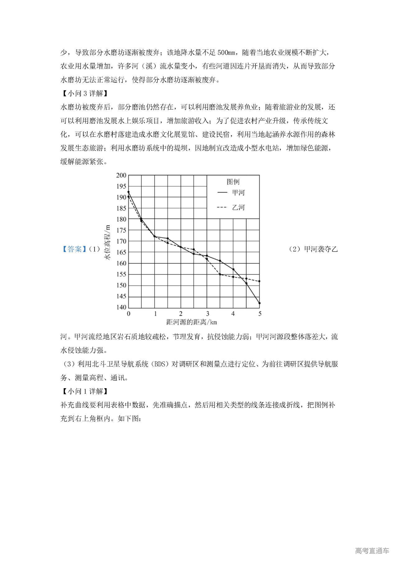 2023湖南高考（新高考Ⅰ卷）地理真题及参考答案 第12页