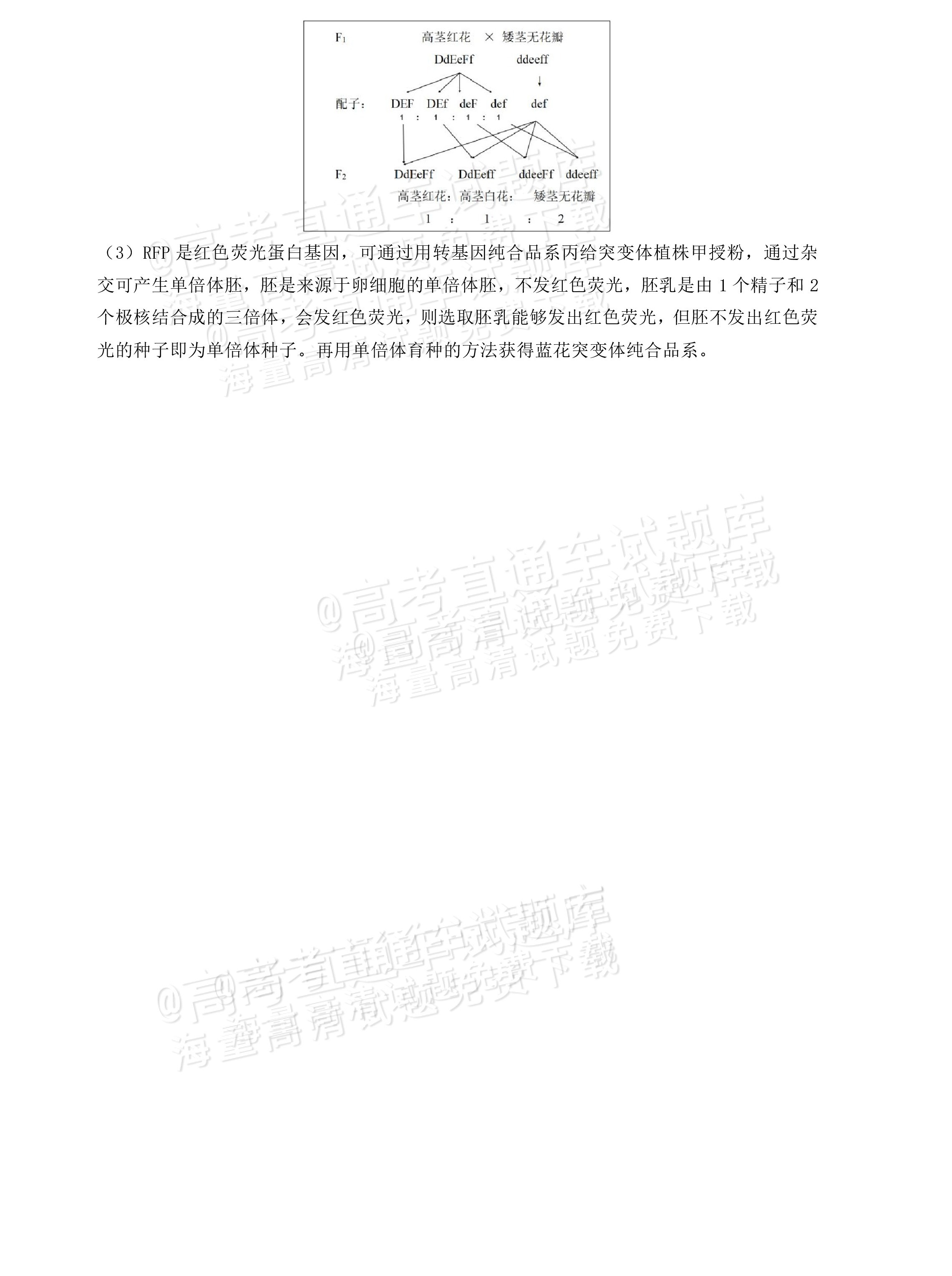 1731756065191635.png 2025福建高三11月名校联考生物试题及参考答案 第14页