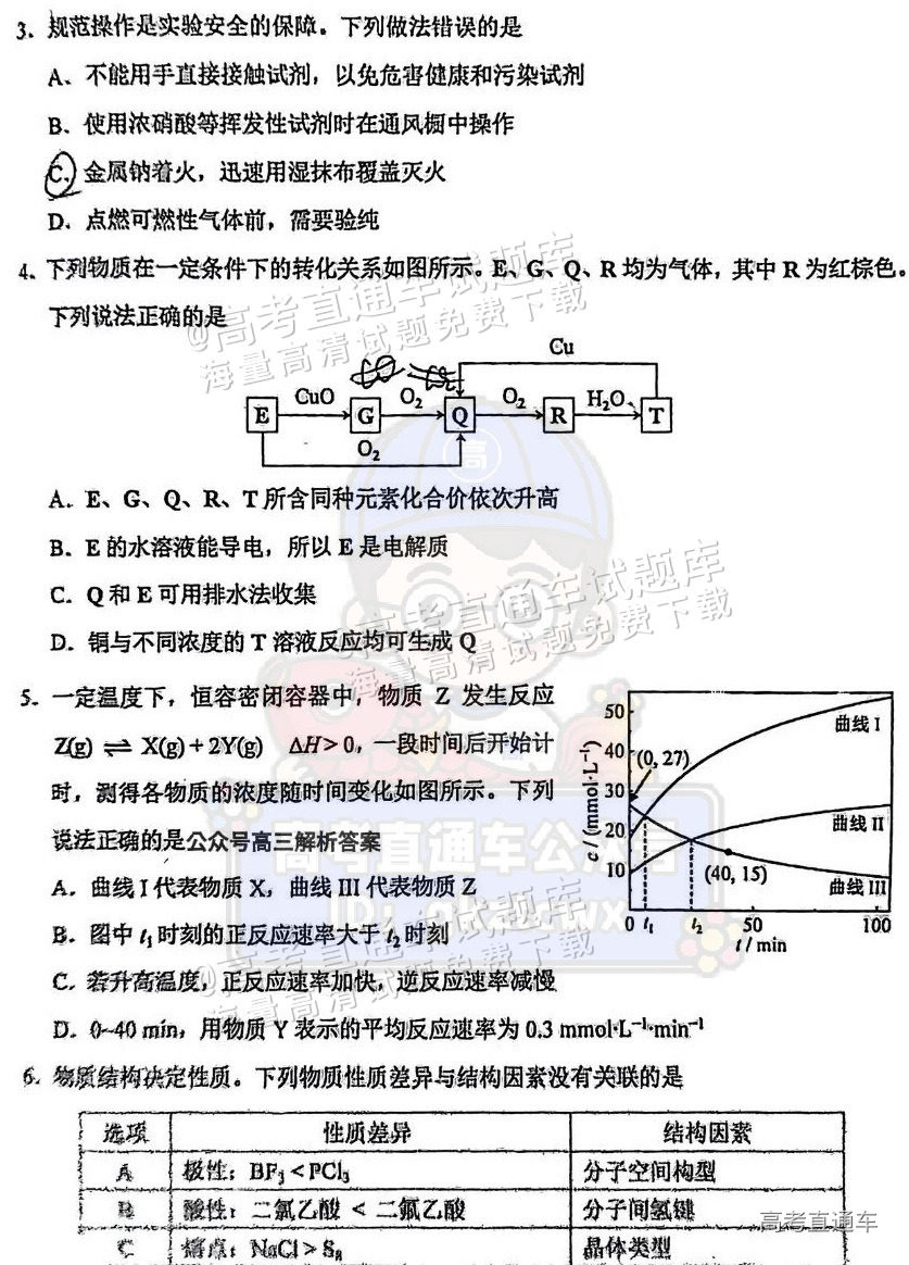 2025【八省联考四川卷】全国新高考适应性演练化学试题及参考答案 第13页