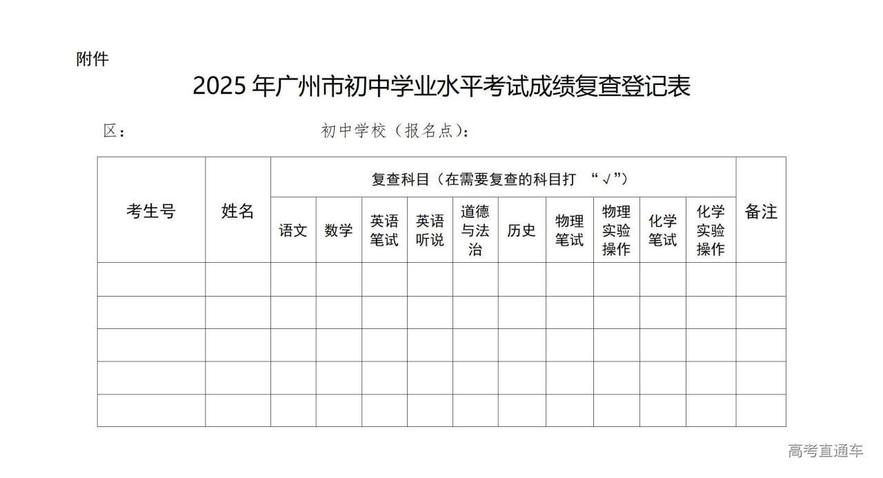 1752812807636769.jpg 附件:2025年广州市初中学业水平考试成绩复查登记表_01.jpg