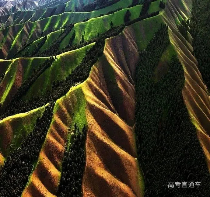 高考地理-图片地理1-气候1-祁连山“阴阳脸” - 知乎