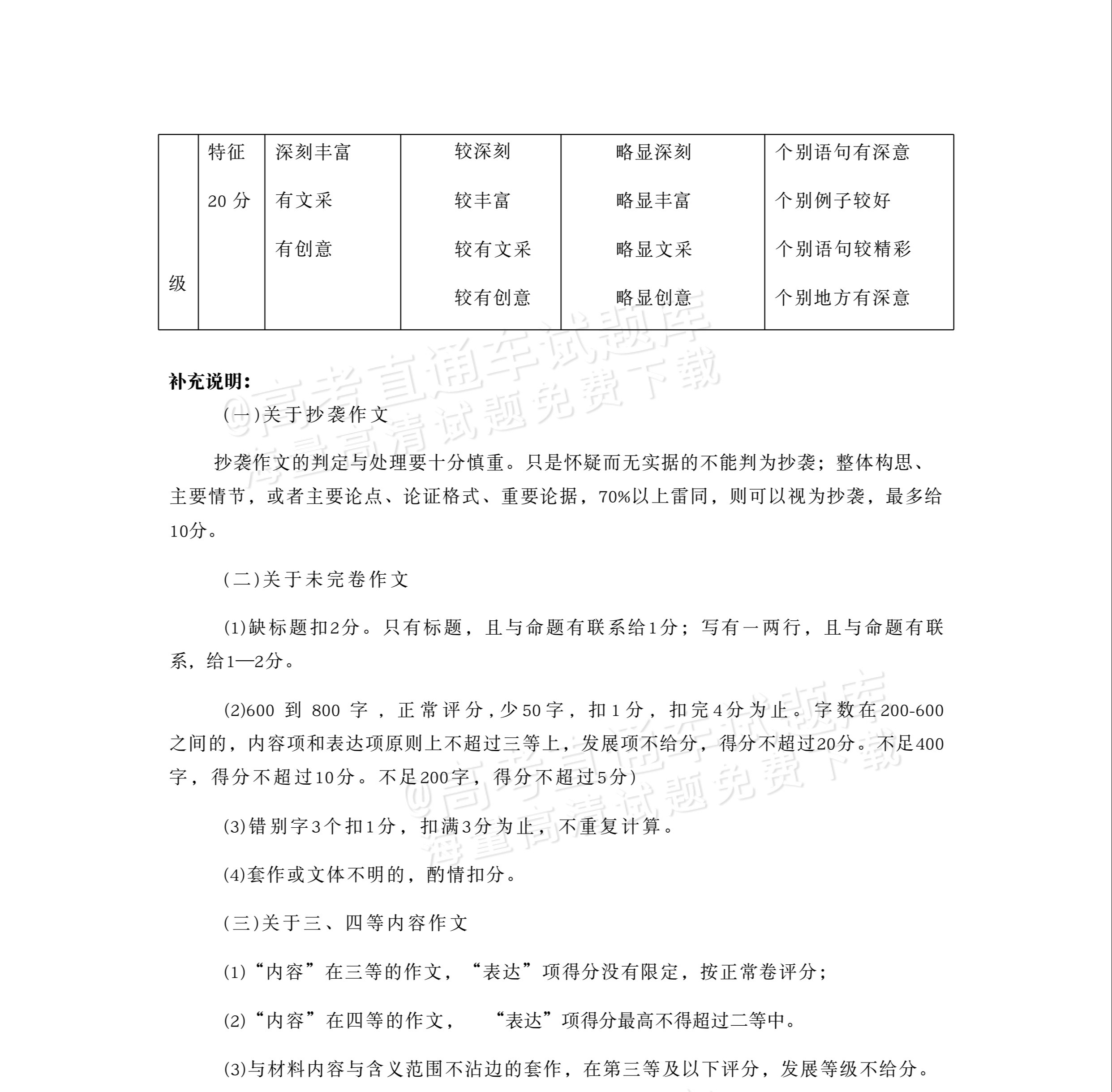 2027湖北鄂州高三9月联考语文作文：热爱 答案 第3页